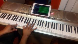 Remolineando facil Miel San Marcos Feat Fernel Monrroy tutorial de piano facil parte 5 [upl. by Uela265]