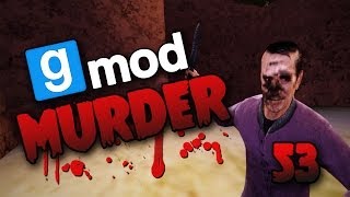 Knife Throwing Skills Gmod Murder 53 [upl. by Eeb]