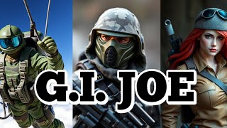 Somewhat Realistic GI JOE Characters Created By AI [upl. by Kopp559]