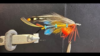 Live fly tying with Jonas Andersson tying the Traherne pattern Nepenthian part 1 [upl. by Crean]