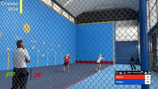 Maestros del Frontenis Orizaba 2024 Singles Varonil Marcos Portilla “Príncipe” VS David Vega “Perr [upl. by Kimball]