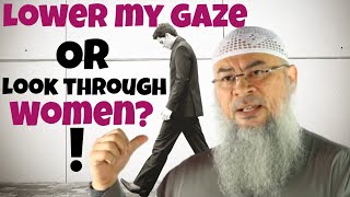 Lower my gaze or look through girls Problems of lowering the gaze in West assim assim al hakeem [upl. by Lavoie]