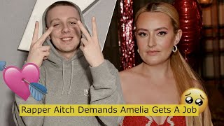 Rapper Aitch Demands Amelia Gets A Job News [upl. by Ennayt]