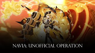 Navia Unofficial Operation  Remix Cover Genshin Impact [upl. by Einhpets]