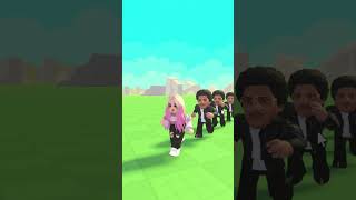 ROSE IS FOLLOWED BY BRUNO MARS roblox shorts apt [upl. by Tra80]