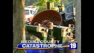 2001 Medina County Fair Steam Engine Explosion  Tractor Accident News Coverage  CNN WOIO 72901 [upl. by Garrott]