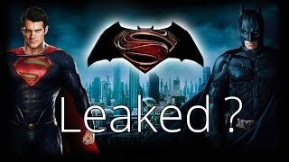 Batman vs Superman Major Spoilers Leak [upl. by Telracs]