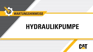 Wartung der Hydraulikpumpe Ihrer Cat®Maschine [upl. by Welbie]