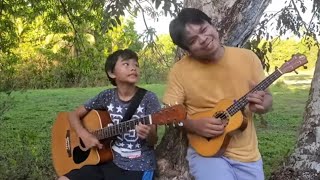 Kuradang Instrumental Cover  KuyaTekboy and Therrence Ukelele and Guitar Versiom [upl. by Eelnyl]