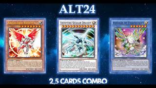 YGOPRO 25 Cards Combo  Quasar Sifr Herald and Archlord Kristya Link Format [upl. by Wack]