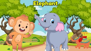 Ek Mota Hathi 🐘  Kids Song  Cartoon Hathi Wala [upl. by Pier135]