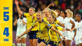 USA vs Sweden Penalty Shootout  Women’s World Cup 2023 [upl. by Ernesto]