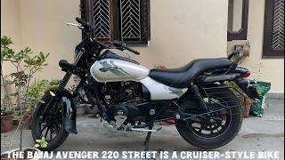 The Bajaj Avenger 220 Street is a cruiserstyle bike [upl. by Asle197]