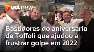 Aniversário de Dias Toffoli ajuda a frustrar plano de golpe em 2022 revela livroreportagem [upl. by Ised]