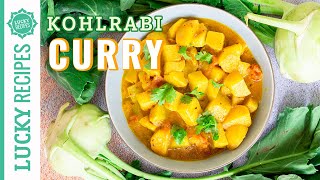 Dieses Curry schmeckt eurer ganzen Familie  Vegetarische Rezepte  Kohlrabi Rezepte [upl. by Charyl970]