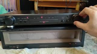 Technics amplifier suc800u Technics sea900s [upl. by Refinney356]