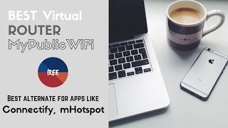 How to start WiFi Hotspot via MyPublicWiFi  Connectify mHotspot Alternative Virtual Router FREE [upl. by Ciri776]