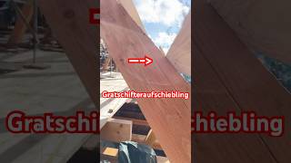 Da passt kein Haar zwischen Check mal den Gratschifteraufschiebling handwerk woodworking shorts [upl. by Esiahc]