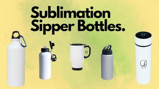 Sublimation Sipper Bottle Wholesale [upl. by Zitah]