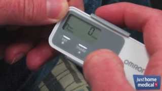 Just Home Medical Omron TriAxis Pedometer [upl. by Nosidda]