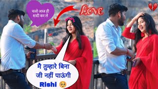 Flirting Prank On Best Friend 🥰 Flirting Prank Video 😍 Rishi Baba prank  Harshit Prank Tv [upl. by Clementas42]