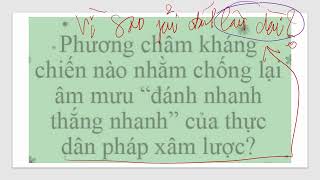 Lịch sử Việt Nam 1946  Bài 7 Lịch sử 12 Cuộc Kháng Chiến Chống Thực Dân Pháp 1945 – 1954 [upl. by Aretta]