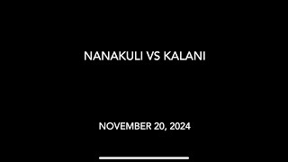 Nanakuli Basketball vs Kalani [upl. by Zurkow]