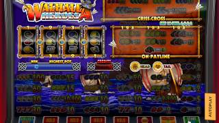 Walhalla Heroes gokkast Video met spins gratis spel [upl. by Dugaid]