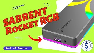 Transform Your Storage with SABRENT Rocket RGB USBC Enclosure [upl. by Kostival828]