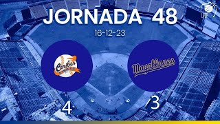 JORNADA 48 RESUMEN Caribes de Anzoátegui vs Navegantes del Magallanes  161223 [upl. by Luar]