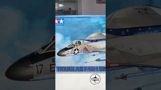 TimeLapse  TAMIYA F4D1 SKYRAY  148 SCALE MODEL KIT [upl. by Idalla548]