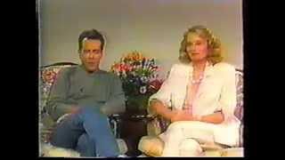 Bruce Willis and Cybill Shepherd on GMA  September1985 [upl. by Utica]