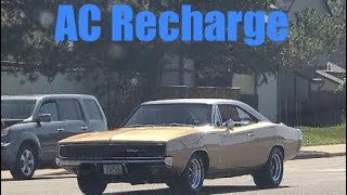 Vintage Air Recharge  1968 Dodge Charger roadtrip [upl. by Eido]