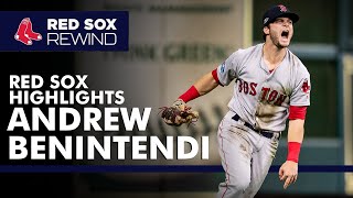 Andrew Benintendi Career Highlights  Red Sox Rewind [upl. by Wester]