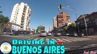 Driving in Buenos Aires from San Isidro to Saavedra [upl. by Mccormac]