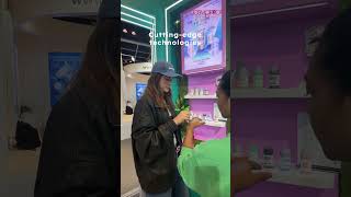 letshyphen at CosmoProf 2024 for new product innovations 👩‍🔬🧪📝😍 CosmoprofAsia KuriousK [upl. by Nytsud349]