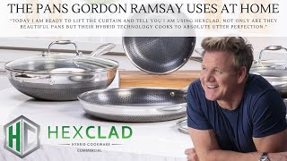 What Pans Does Gordon Ramsay Use at Home HexClad Cookware [upl. by Immak]