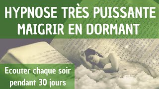 HYPNOSE POUR MAIGRIR EN DORMANT HYPNOSE PUISSANTE POUR DORMIR ET MAIGRIR [upl. by Aniri]