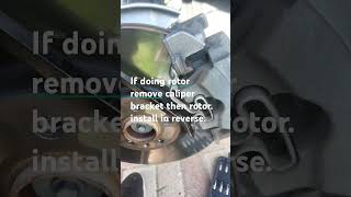 2019 Volvo T6 r awd brake replacement [upl. by Emmalyn]