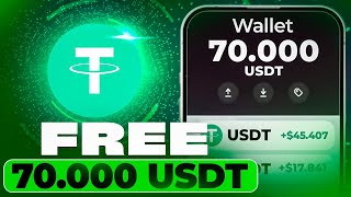 How to Get 70000 USDT for Free 🚀💸  Limited Time Offer 🔥 [upl. by Dickerson]