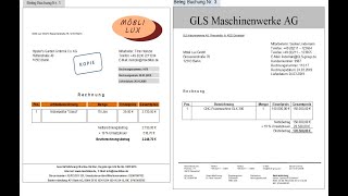 BÜROMANAGEMENT Buchen mit BELEGEN Prüfung Teil 2 Video 1 von 7 [upl. by Ellennahc673]