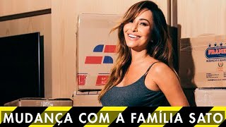 MUDANÇA DE CASA COM A FAMÍLIA SATO  SABRINA SATO [upl. by Sephira]