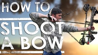 How To Shoot a Compound Bow For Beginners  The Sticks Outfitter [upl. by Eiramlatsyrc]