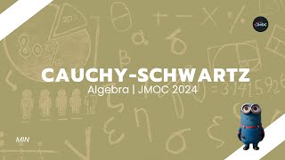 Cauchy Schwarz Inequality  Algebra  JMOC 2024 [upl. by Lusty]