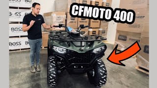 Gen 2 Cfmoto Cforce 400 Walk Around [upl. by Nrevel]