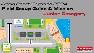 Field Field Setup Guide WRO 2024 Junior from Roboriseit [upl. by Liakim]