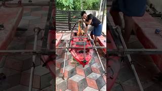 Dual propeller amp shaft for kayak pedal drive  12Build DIY CATAMARAN for boatlife 🛶⛵️ [upl. by Herring]