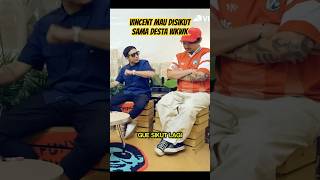 Vincent Mau Disikut Desta Lucu Banget podcast desta vincent dennysumargo [upl. by Ania]