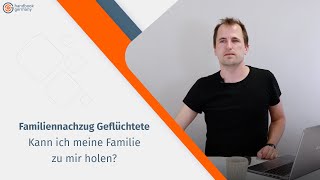 Familiennachzug für erwachsene Geflüchtete Teil 15 Mit welchem Aufenthaltstitel ist das möglich [upl. by Naghem]