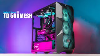 A Beautiful Airflow Case By Cooler Master  MasterBox TD500 MESH Review [upl. by Zetrac742]